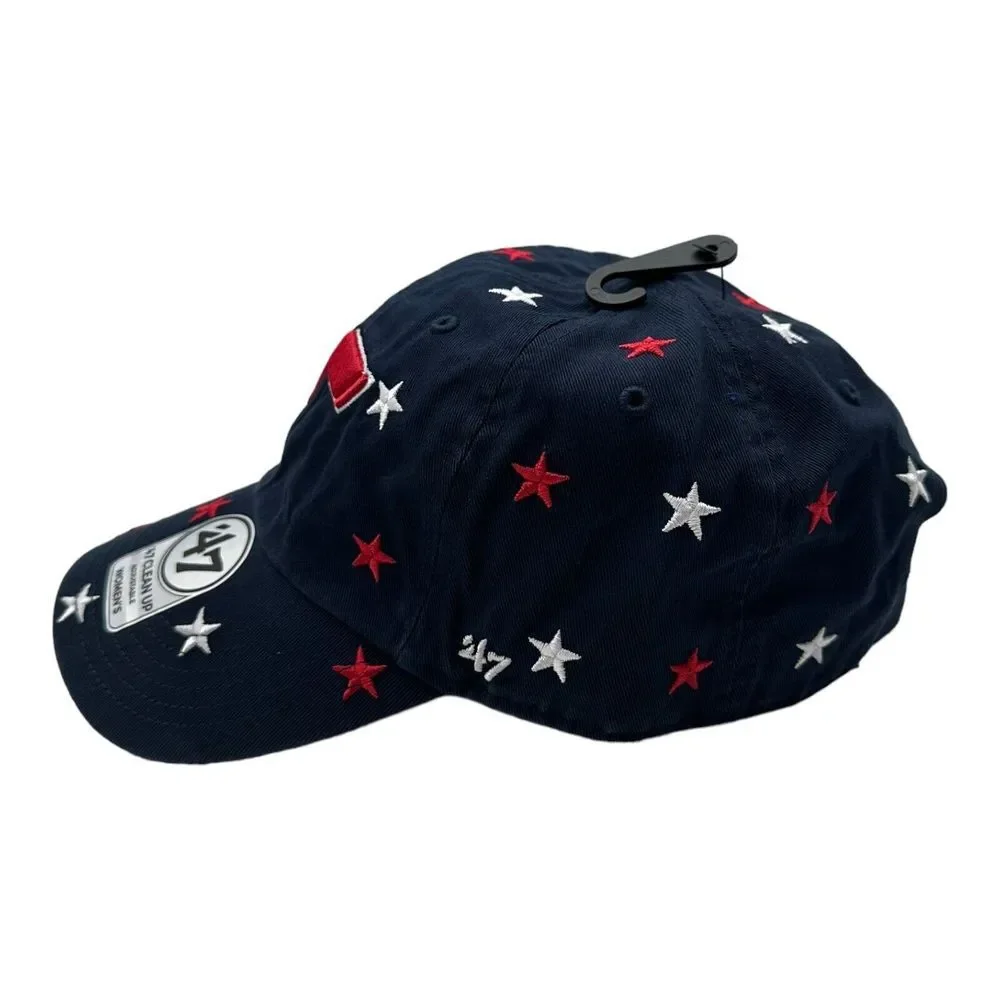 NWT Women's 47 Brand Clean Up‎ Utah Jazz NBA Confetti Stars Adjustable Hat Cap